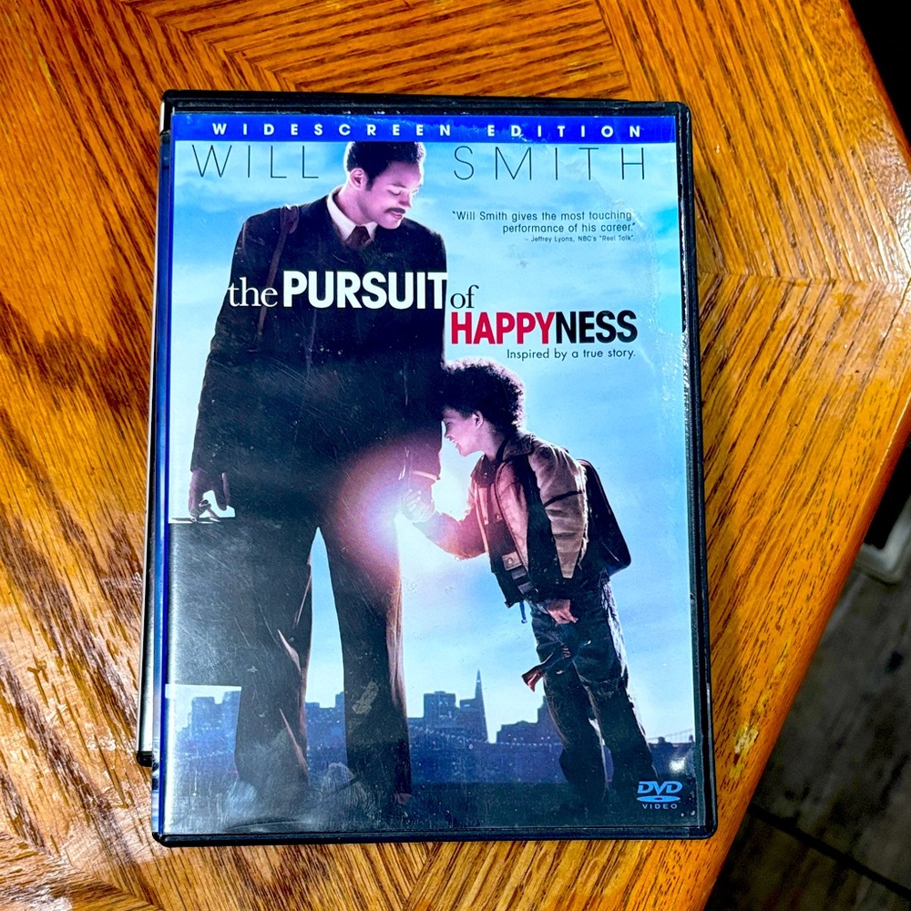 The Pursuit of Happyness DVD